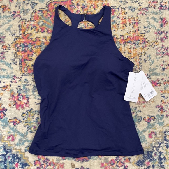 NWT Athleta Maldives high neck tankini top swim top #405829 - Picture 8 of 9